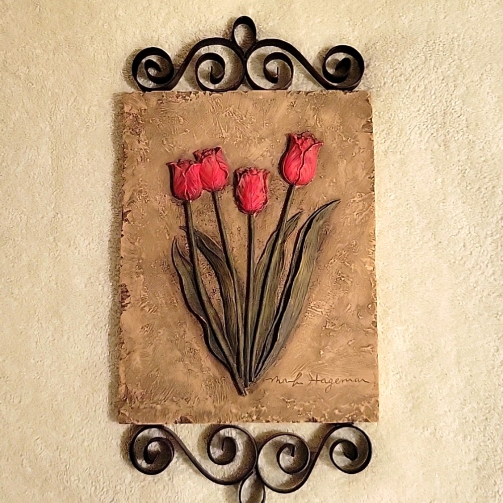 Marilyn Hageman Ceramic Plaque